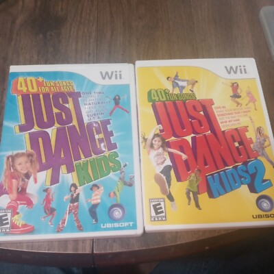 Just Dance Kids/Just Dance Kids 2 (Nintendo Wii, 2011) Tested no