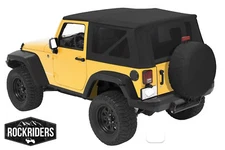 Smittybilt 9070235 Replacement Soft Top & Windows 2007-2009 Wrangler 2 Door JK