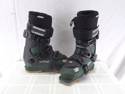 K2 Method Pro 90W Used Wmns Ski Boots Size 23/23.5 #080349