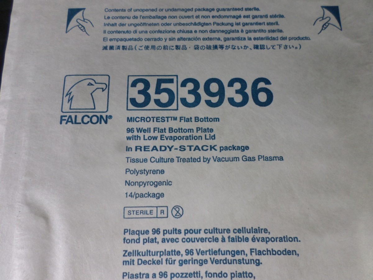 CORNING Falcon Sterile TC-Treated Microtest Cell Culture