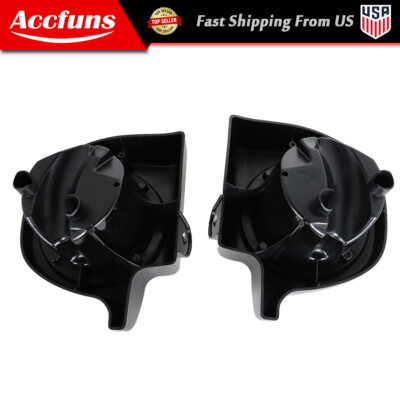For 1994-2013 Touring Gilde Road King 6.5''Speaker Pods Box Lower Fairing Vented