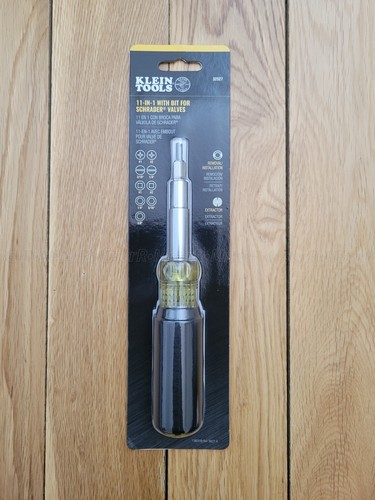 Klein Tools • 11-in-1 Nut Driver w/ Schrader Valve Core Tool • HVAC • #32527 - Picture 2 of 12