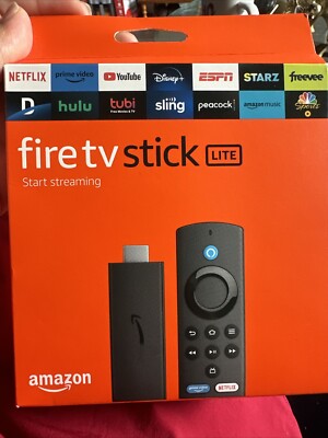 Amazon Fire TV Stick Lite Media Streamer - Black (B091G4YP57)