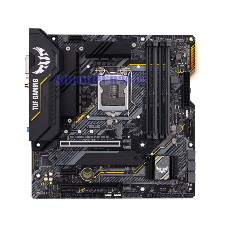 Asus TUF GAMING B460M-PLUS (WIFI) Motherboard DDR4 Micro ATX Intel B460 LGA  1200