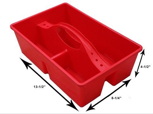 Large Plastic Grooming Tote Caddy for Horse Stables - 第 2/6 張圖片