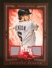 ANTHONY RENDON Dual relic Card #90/99 - 2015 Panini DIAMOND KINGS Memorabilia
