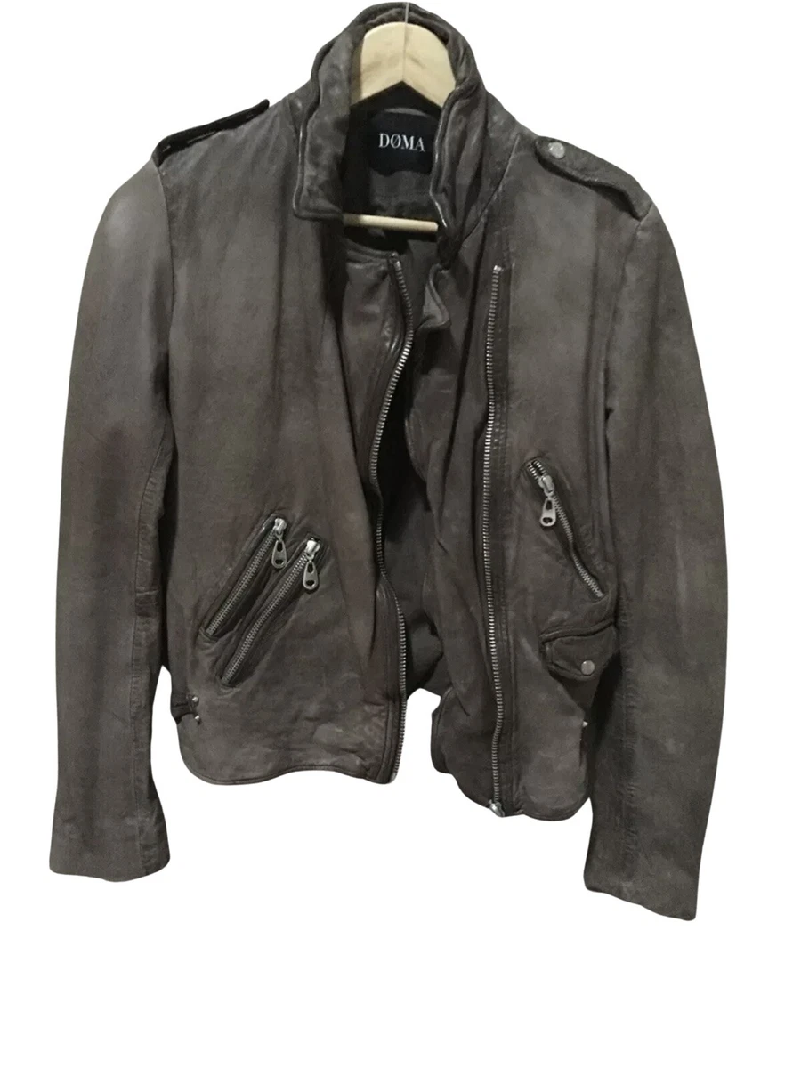 Doma top leather jacket
