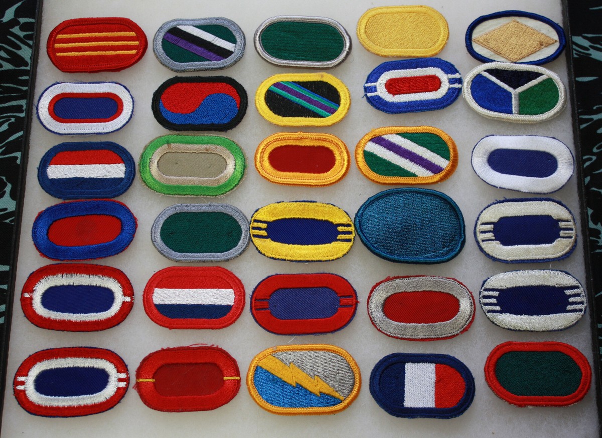 30 Airborne Parachutist Jump Wings ovals cloth badge patch