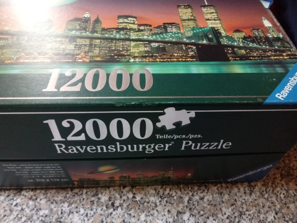 Jigsaw Ravensburger Puzzle 12000 pezzi pieces panorama 1998 New York - Immagine 2 di 4