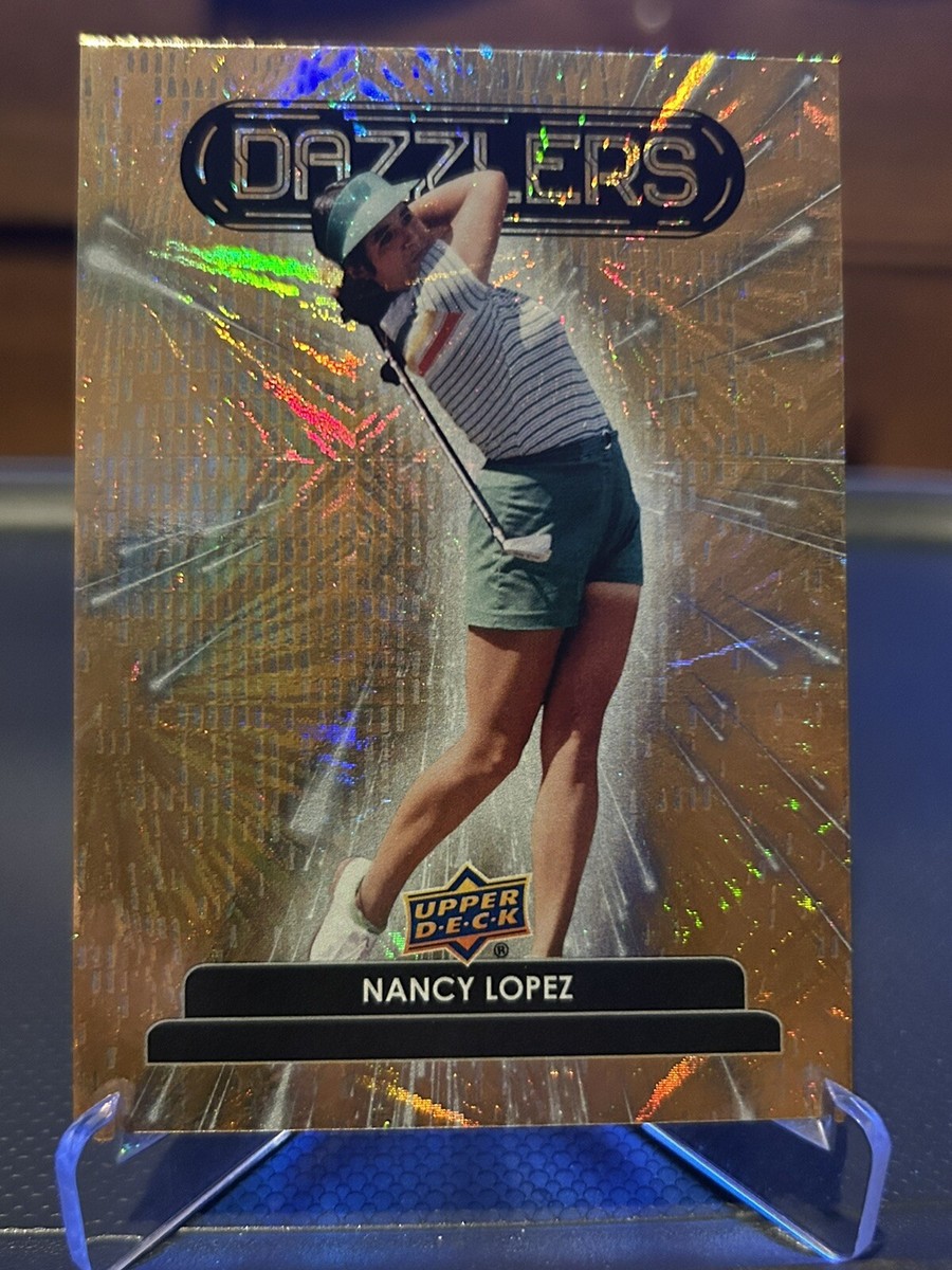 Nancy Lopez 2024 Upper Deck Golf Dazzlers Orange #DZ-3 LPGA Legend RARE |  eBay