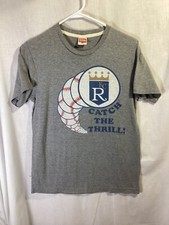 Kansas City Royals Gray Small Poly Blend Made in USA 2020 T Shirt