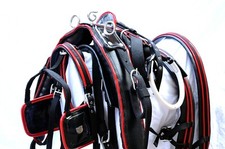 Synthetic Patent Nylon Single Horse Driving Harness Set Full Cob Pony Shetland