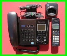 Panasonic KX-TG9391T 2-Line DECT 6 Corded/Cordless Handset Answering System*USA*