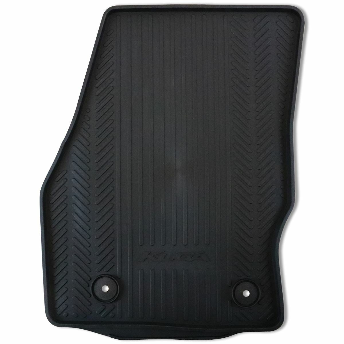 Genuine Ford Kuga Mk2 Front & Rear Rubber Floor Mats With Logo 2015