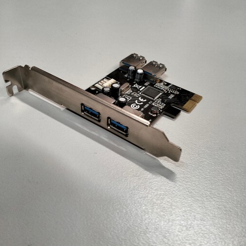 4-Port USB 3.0 PCIe Expansion Card USB 3.0 HUB Adapter 5Gbps PE-U3-4P-V1800 V1.1 - 第 3/6 張圖片