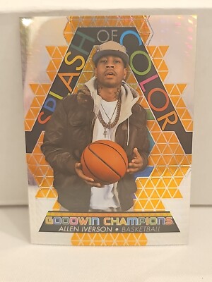 2022 Upper Deck Goodwin Champions Splash of Color Orange Prism