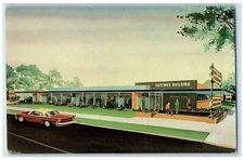 c1950s Fort Collins Federal Savings & Loan Association CO Savings Bldg. Postcard