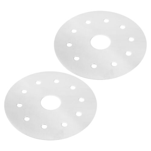 2pcs Heat Diffuser Plate Stainless Steel Heat Diffuser Induction Cooktop
