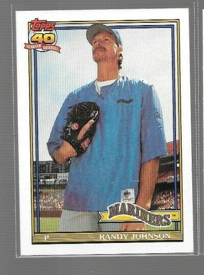 1991 Topps Randy Johnson #225 Mariners