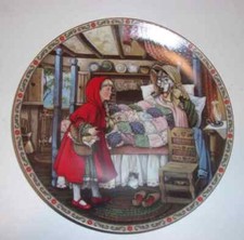 little red riding hood plate