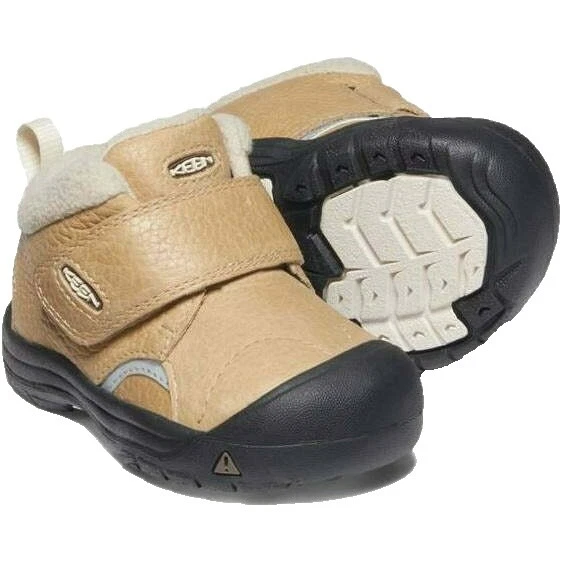 Parte superior de cuero KEEN Marrón Zapatos de Bebé