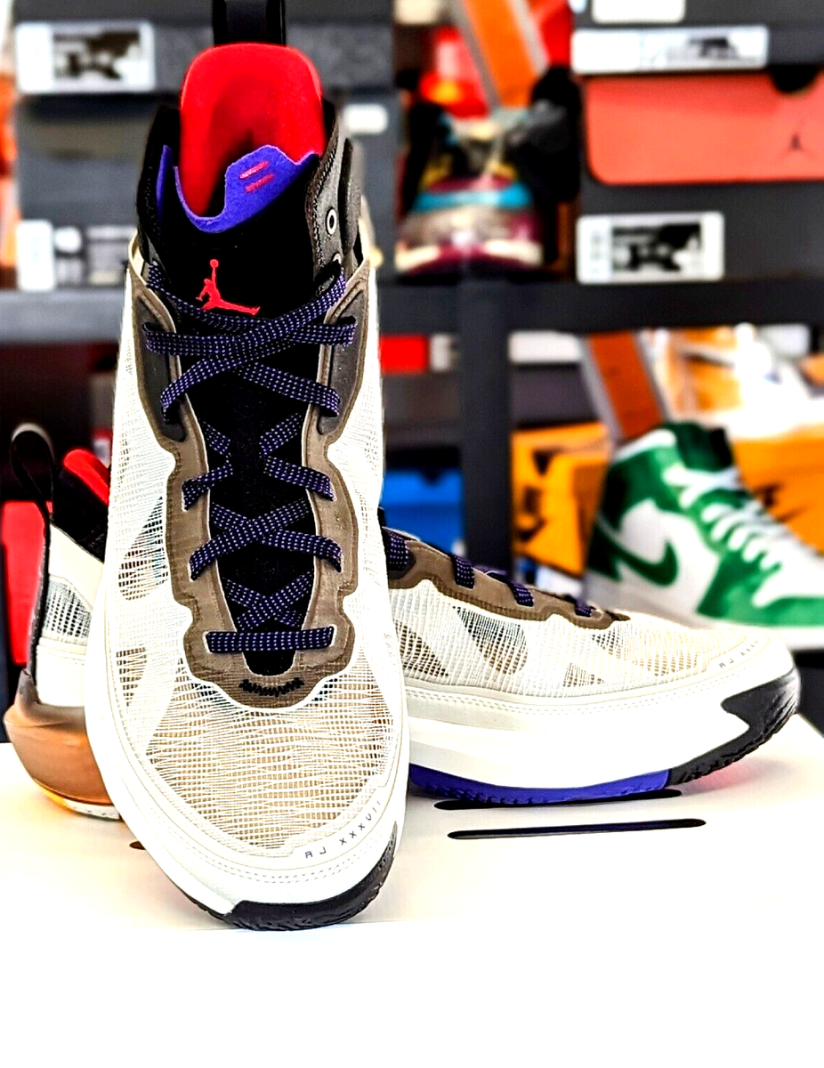 ナイキ☆エア ジョーダン 37 ☆ NIKE Air Jordan XXXVII Mid Nike Air Jordan XXXVII 37 Beyond Borders light Bone Concord