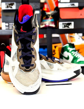 Nike Air Jordan XXXVII 37 Beyond Borders light Bone Concord DD6958-060 Men Sz 13