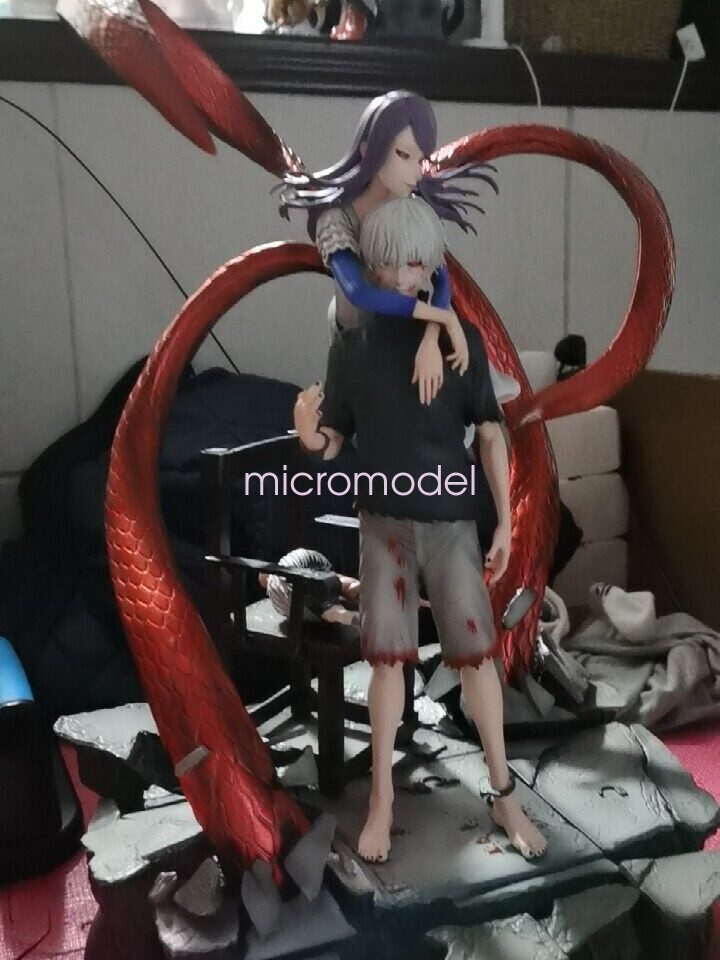 1:6 Scale Tokyo Ghoul Ken Kaneki & Kamishiro Rize Figure Statue