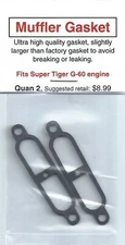 Super Tiger, Tigre G-60 Exhaust/Muffler Gasket 2 Pack NIP