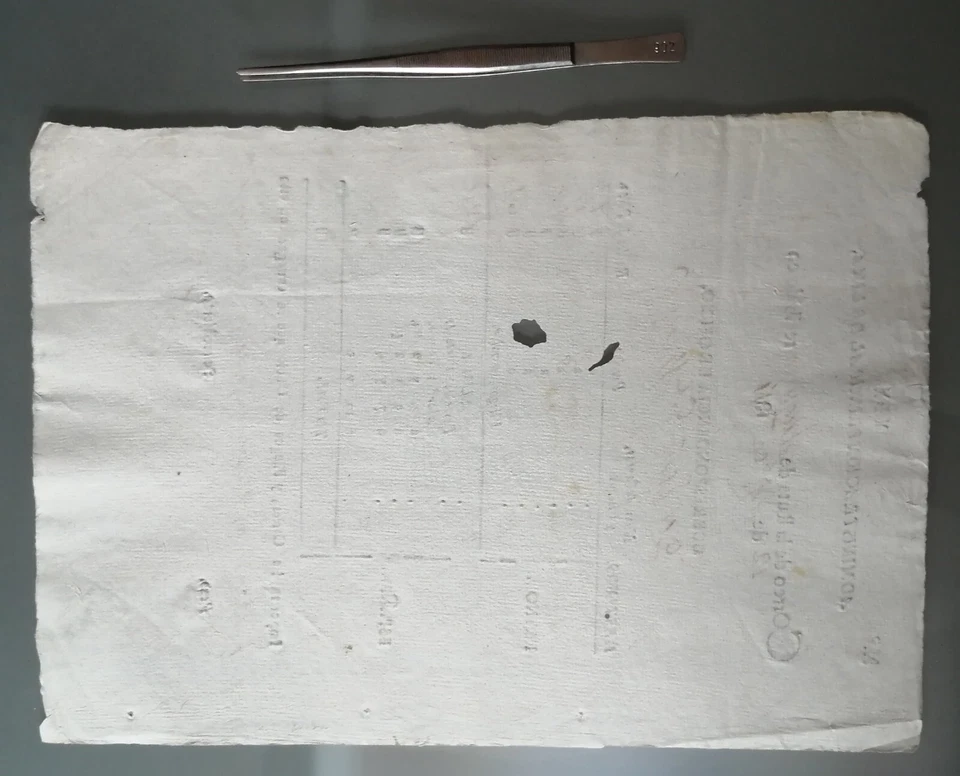 SPAIN colonial stampless cover 1811 document official mail for viceroy card - Image 4 of 4