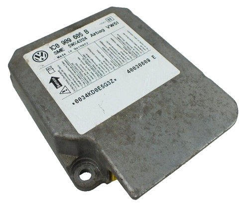 VOLKSWAGEN PASSAT B5 B5+ SRS STEUERGERÄT ECU 1C0909605B Kabelbaum Halter
