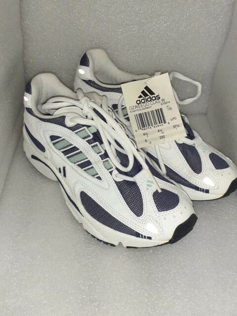 Vtg NEW Womens adidas Ozweego Classic Size 6 White/Blue Running Shoes #  2003 for sale online