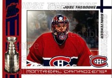 2003-04 Pacific Quest for the Cup Blue #59 Jose Theodore