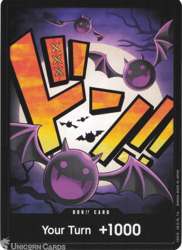 DON!! Card (Gecko Moria) : Foil English One Piece TCG Card : PRB01: One Piece Ca
