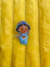Jasmine Chibi Aladdin Disney Shoe Croc Charm