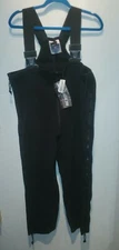 PolarTec Fleece Bib MED short Reg Snow Pant Cold Weather under layer Classic 200