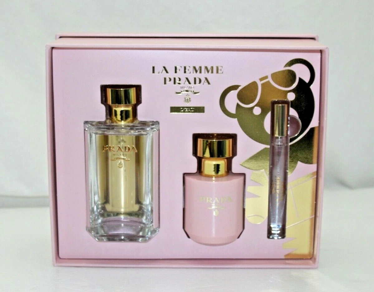 La Femme Prada Milano L eau 3 Pcs Fragrance Womens Gift Set NEW eBay