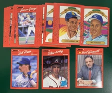 1990 Donruss Baseball SET BREAK singles - stars, rookies, HOFers, #1-250