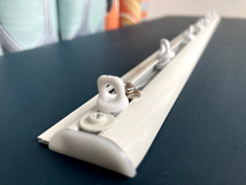 WAVE CURTAIN TRACK slim discreet 8mm deep up to 4 METRES