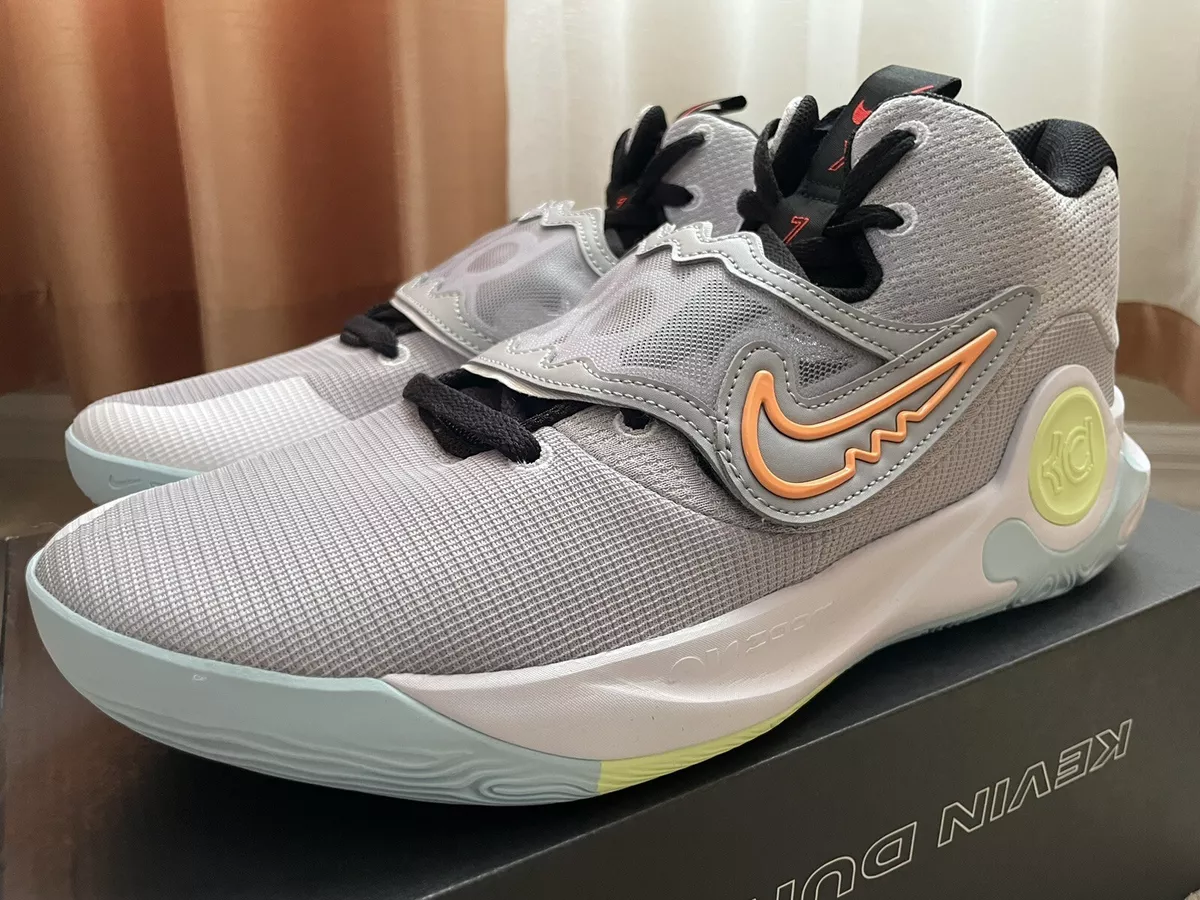Nike KD Trey 5 X gris loup peine volt DD9538 009 homme taille 13 sans cou