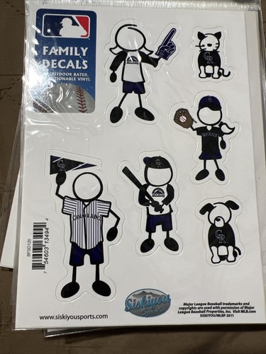 MLB Assortment of TEAMS Family Decals - Picture 12 of 19