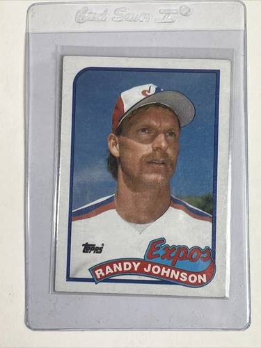 1989 TOPPS RANDY JOHNSON ROOKIE CARD #647