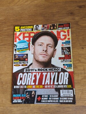 Kerrang! 1379 Corey Taylor, Red Hot Chili Peppers, Kids In Glass Houses