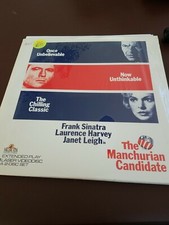 THE MANCHURIAN CANDIDATE 2-Laserdisc LD VERY GOOD CONDITION GREAT FILM Untested