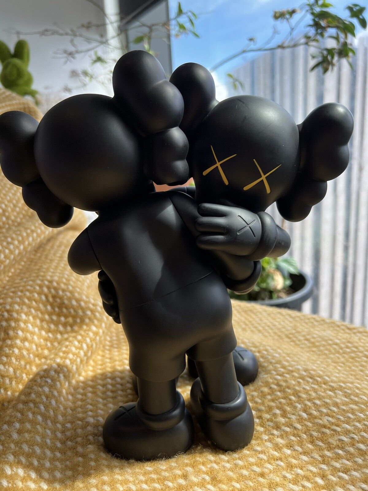 KAWS Companion TOGETHER Vinyl Figures Black collections New No Box Express  Ship