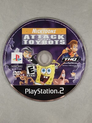Nicktoons: Attack of the Toybots, PS2, Loose, Authentic!