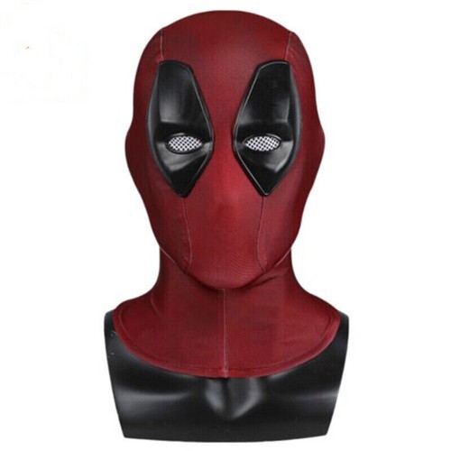 Deadpool 3 Wade Wilson Cosplay Mask Movie Replica Helmet Halloween Costumes Prop - Picture 1 of 7
