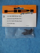 GENUINE HPI 529 FLAT HEAD SCREW M3 X 15MM (6) Z529 NIP