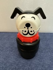 Fisher Price large dog plastic stacking puzzle toy vintage made in USA 659