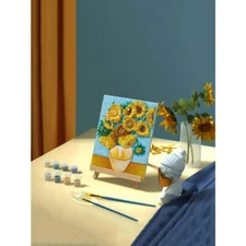 Relief Van Gogh's Sunflowers DIY 3D Oil Painting Kit